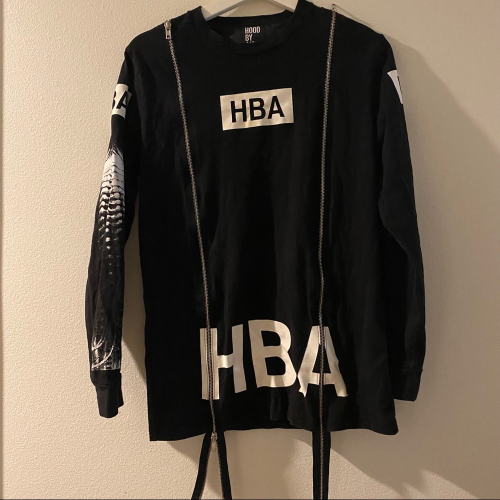 HBA HOOD BY AIR sweatshirt top size S